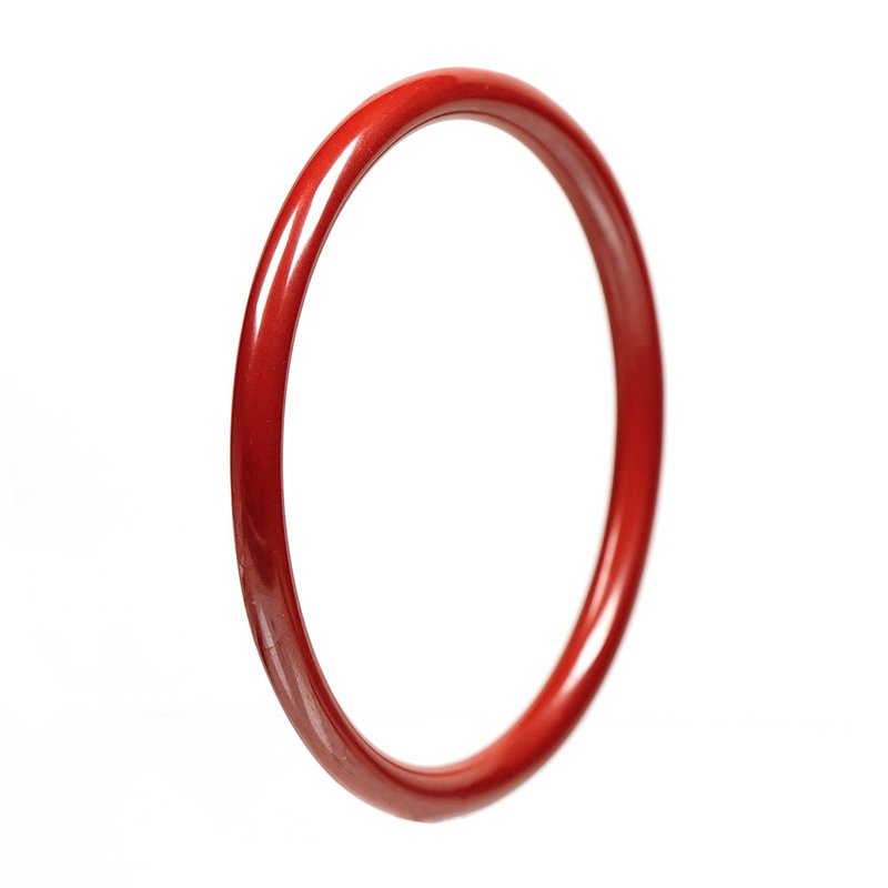 Cinnabar Classic Bangle - สร้อยข้อมือ - เครื่องประดับพลอย หลากหลายสี