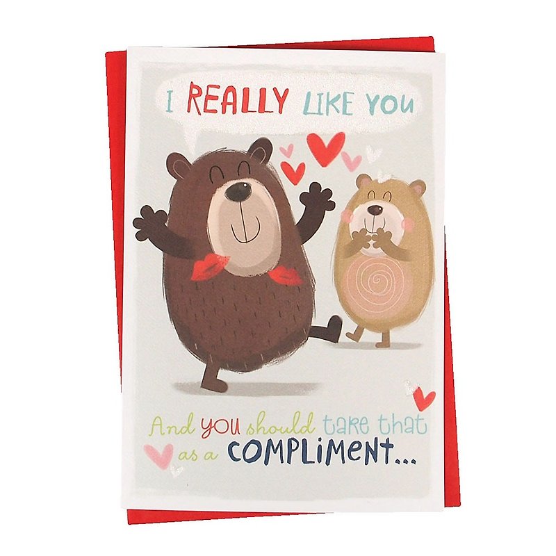 I really like you【Hallmark-Card Valentine's Day Series】 - การ์ด/โปสการ์ด - กระดาษ หลากหลายสี