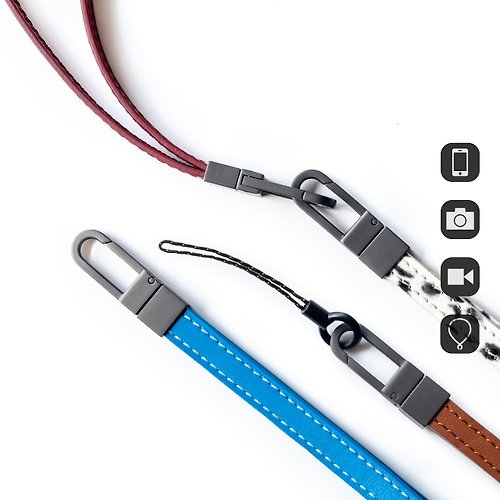 Patina SH20 訂製真皮手提繩 手繩 頸掛繩 手機相機證件套均適用