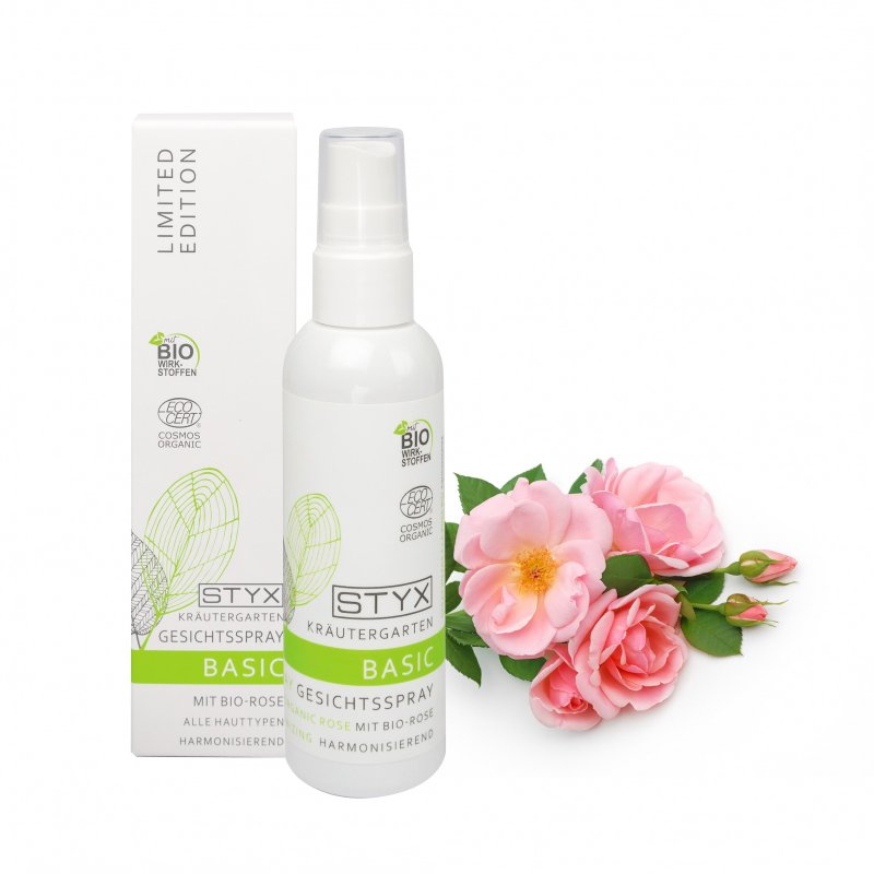 Good product on hand - STYX Herbal Garden Rose Moisturizing Facial Spray 100ml | Damascus Rose Petal Spray - โทนเนอร์/สเปรย์ฉีดหน้า - พลาสติก 