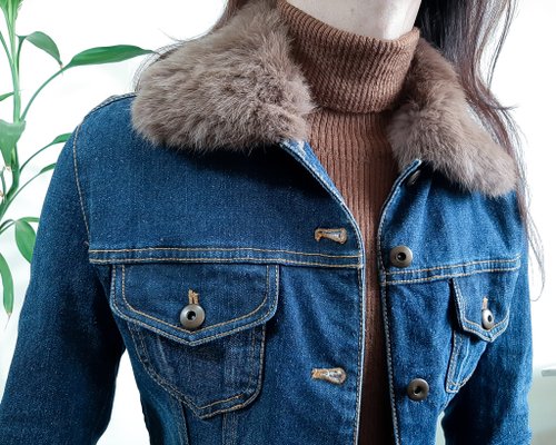 値下げ ラビットファー BURBERRYジャケット VTG Burberry Brit Woman Down Puffer Fur Hooded Jacket | eBay