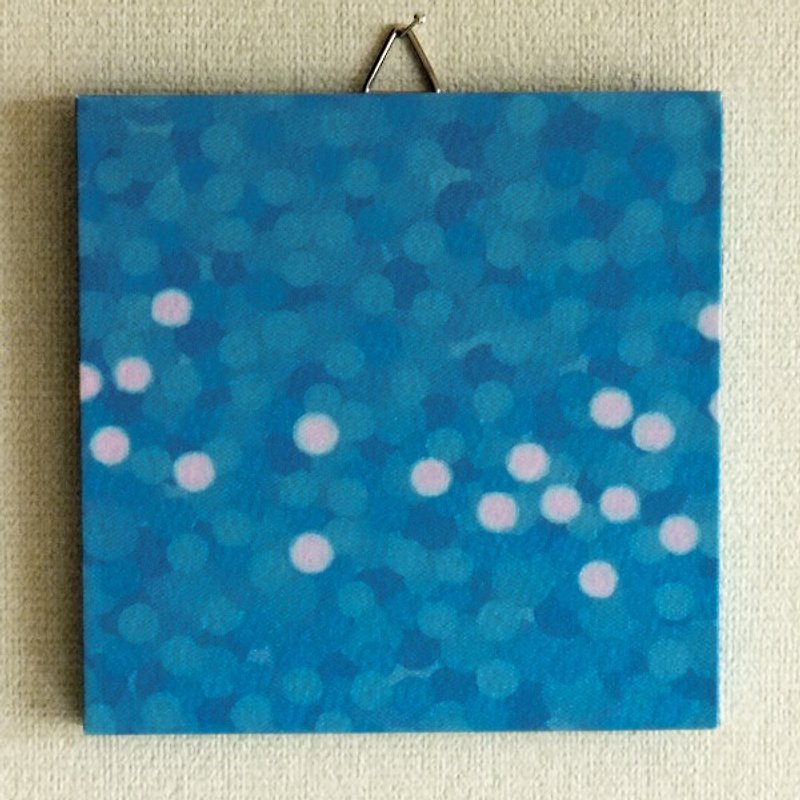 Mini panel No.7 / Fragment of memory - โปสเตอร์ - กระดาษ สีน้ำเงิน