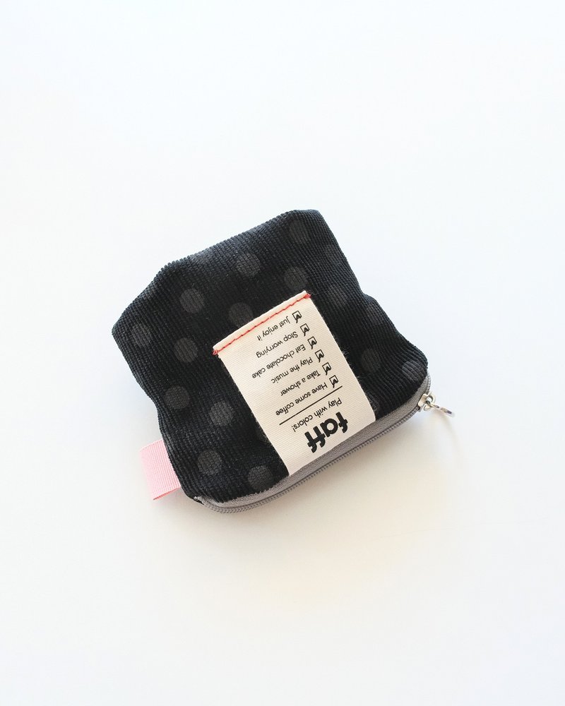 faff Pouch mini Dot Black - Toiletry Bags & Pouches - Polyester Black