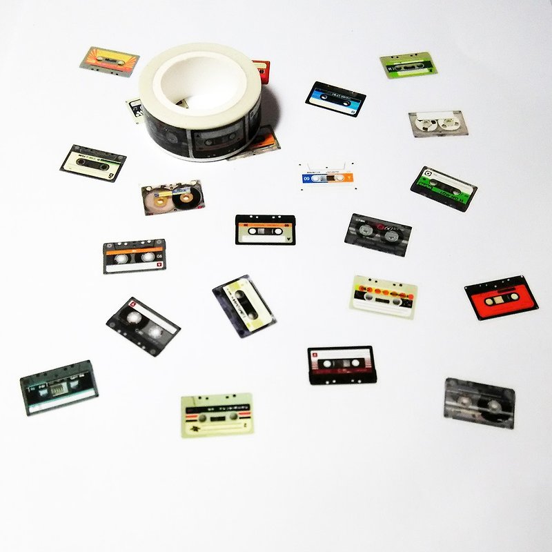 Customized Mini Washi Tape Cassette - มาสกิ้งเทป - กระดาษ 