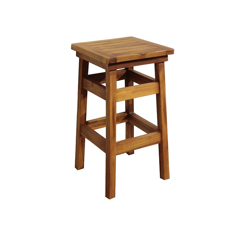 JatiLiving、Jidi City | チーク材 テーブル チェア チェア スツール ハイスツール チェア レトロ RPCH001B - 椅子・ソファー - 木製 