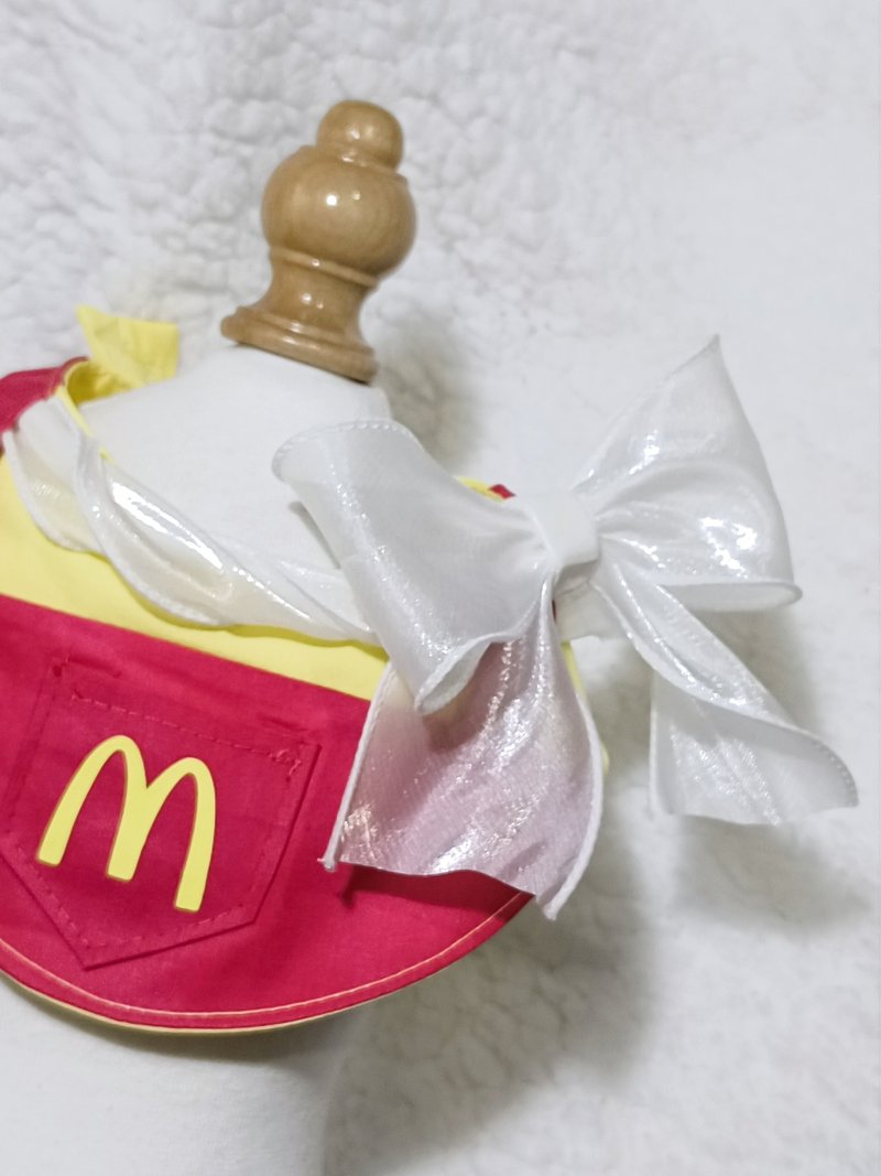 MCDONALD姐姐 小飛飛 造型頸飾 角色扮演 寵物 圍巾 貓犬 頸飾 - 寵物衣服 - 棉．麻 紅色