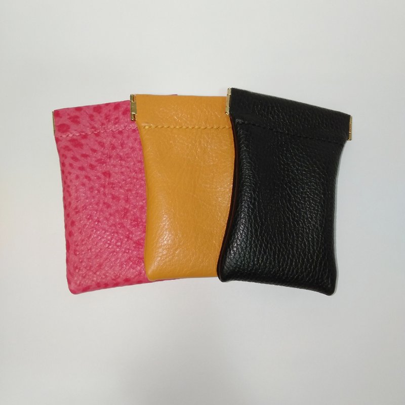 Pinot Leather Bullet Coin Purse - Coin Purses - Genuine Leather 
