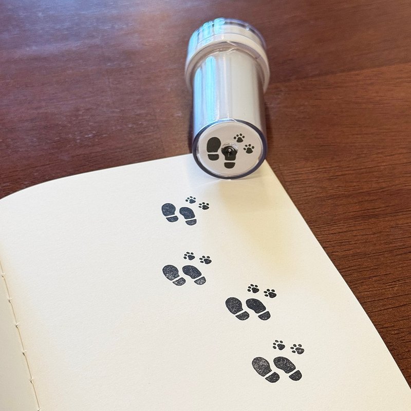 Walking Together Stamp - 印章/印台 - 其他材質 