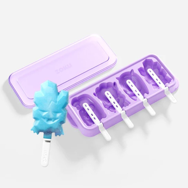 怪獸雪條模具組 - 廚具 - 塑膠 紫色