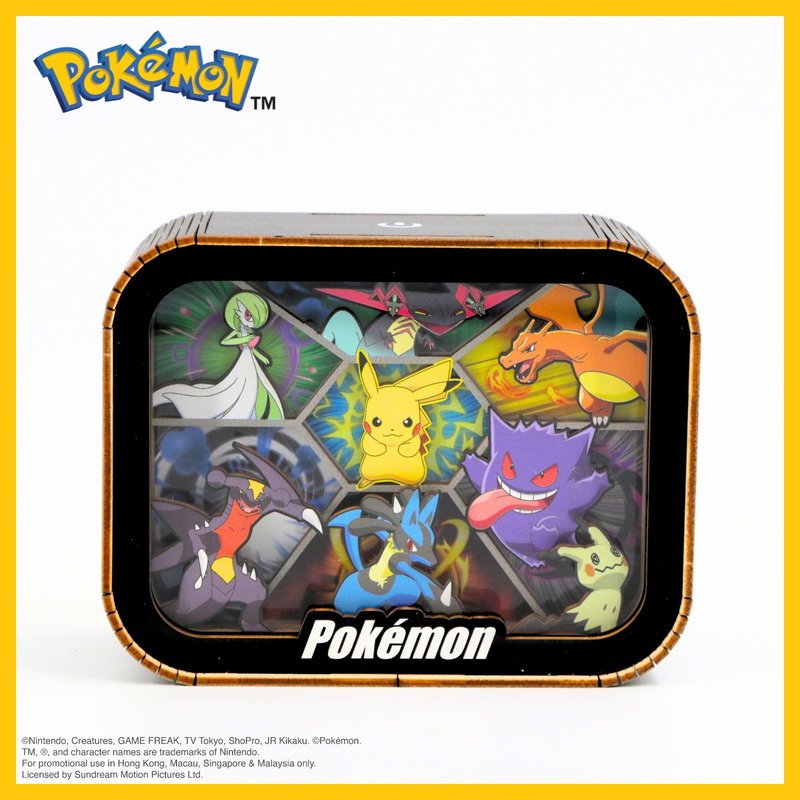 Pokémon小夜燈 - Pokémon集合 - 燈具/燈飾 - 木頭 多色