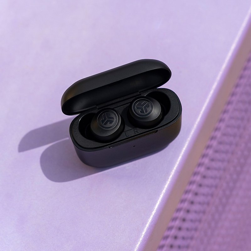 【JLab】Go Air POP True Wireless Bluetooth Headphones-Midnight Black - Headphones & Earbuds - Plastic Black