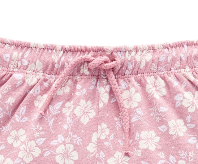 Australian Purebaby Organic Cotton Girls Shorts/Kids Clothes 12M-4T  Hibiscus - Shop Purebaby beautifully organics Pants - Pinkoi