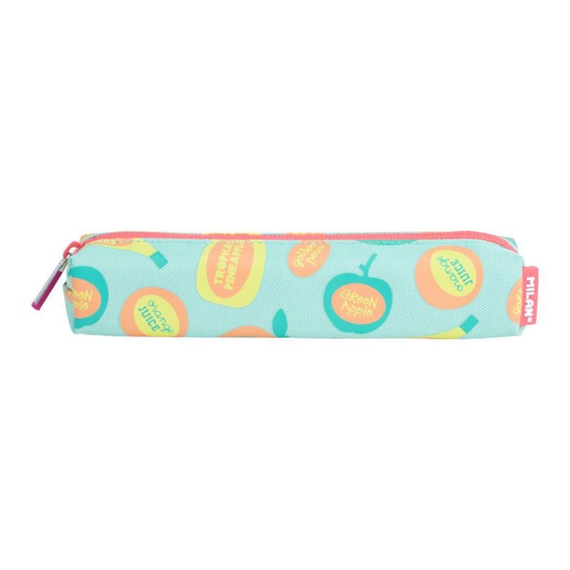 MILAN small pencil case_tropical fruits - กล่องดินสอ/ถุงดินสอ - เส้นใยสังเคราะห์ สีเขียว