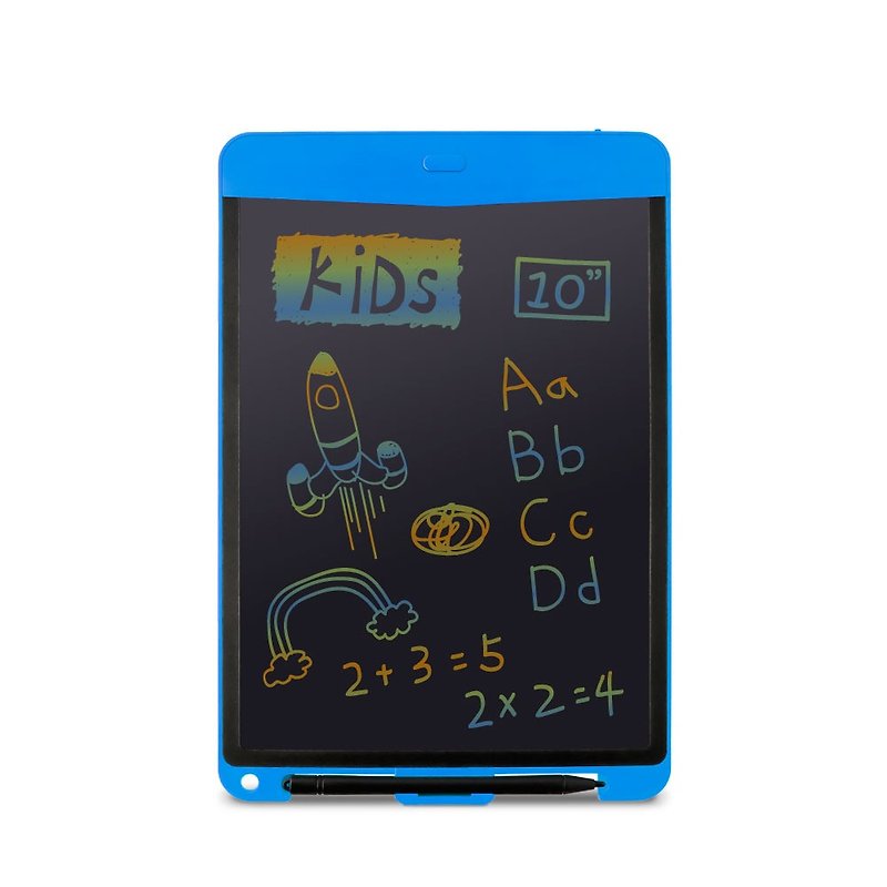Green Board KIDS 10 inch Colorful LED eDrawing Board (Navy Blue) - ของเล่นเด็ก - พลาสติก สีน้ำเงิน