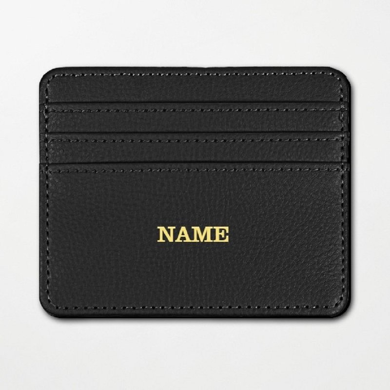 Ultra-thin leather card holder - ที่ใส่บัตรคล้องคอ - หนังเทียม 