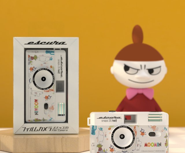 meenoi ミノイ　グッズ　フィルムカメラ Pinkoi x Moomin】限定版 ハーフサイズフィルムカメラ