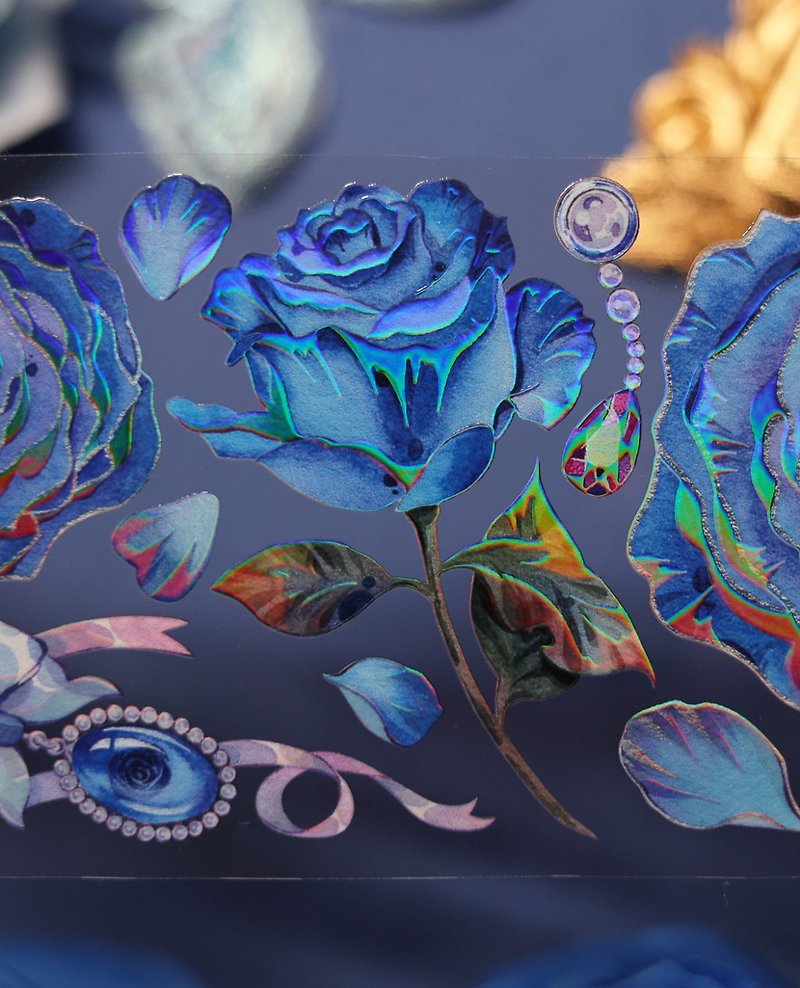 Blue Enchantress PET Tape Special Craft Rainbow - Washi Tape - Paper Multicolor