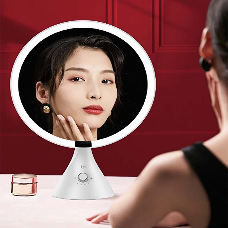 [Free shipping] Xiaoman waist smart led makeup mirror desktop mirror ASCINATE/Fei color resistance - Gadgets - Other Materials Multicolor