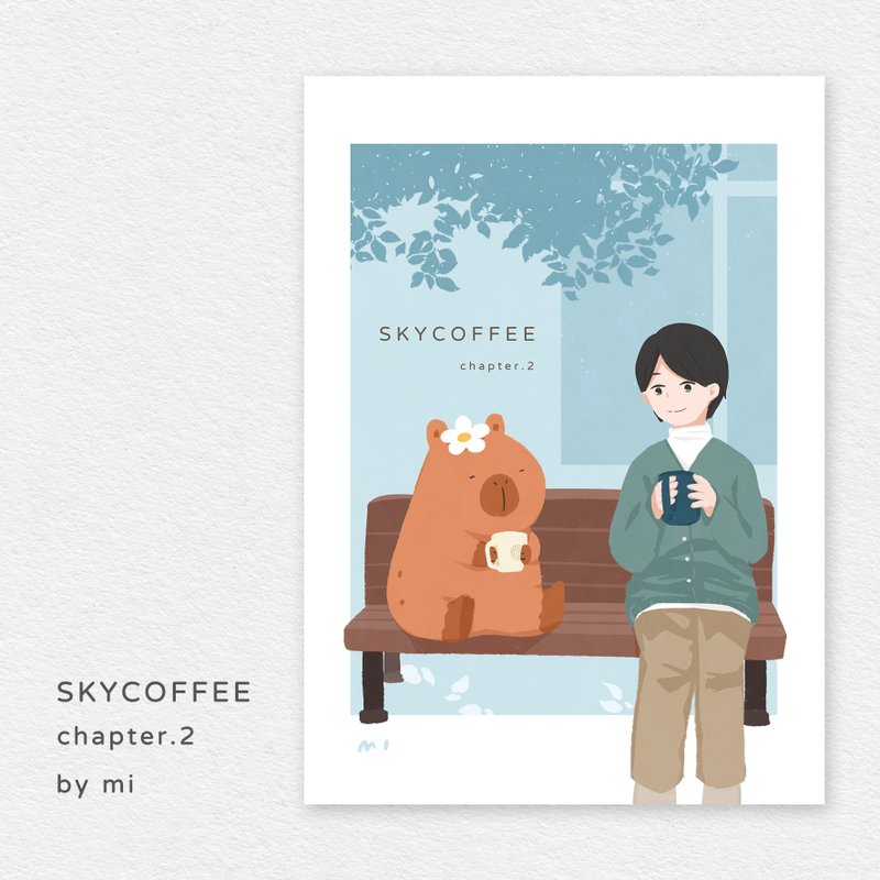 【SKYCOFFEE Chapter.2】晨日咖啡館 水豚店長與鴨鴨 - 刊物/書籍 - 紙 