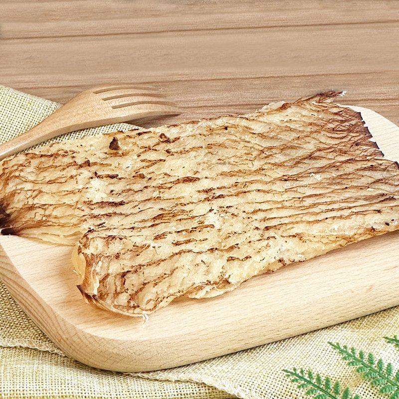 【戀戀蚵仔寮】碳烤魷魚片 (100g/包) - 零食/點心 - 其他材質 藍色