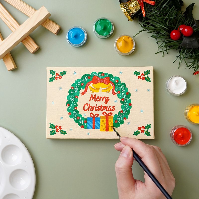 [Acrylic Painting] DIY Material Pack Christmas Gift for Beginners - Illustration, Painting & Calligraphy - Acrylic Yellow