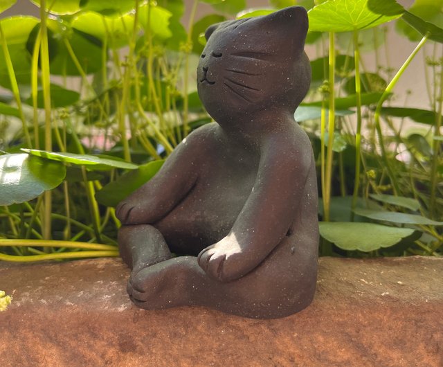 猫の妖精/陶器/置物 - ショップ tuoceramics 置物 - Pinkoi 猫の妖精/陶器/置物 - ショップ tuoceramics 置物 - Pinkoi