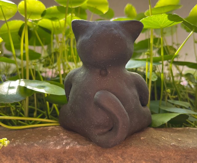猫の妖精/陶器/置物 - ショップ tuoceramics 置物 - Pinkoi