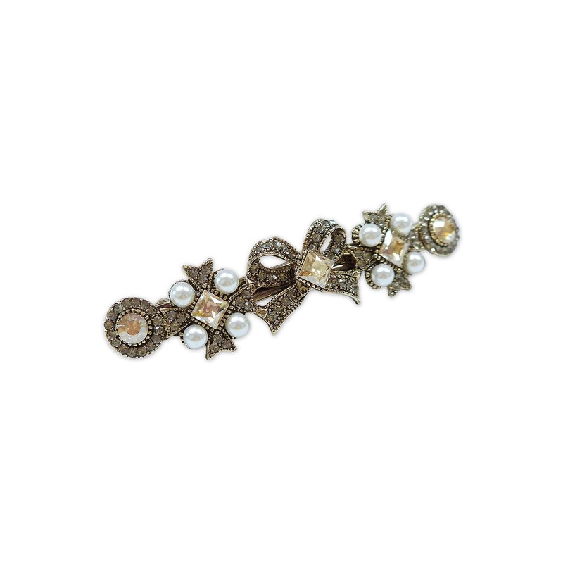 Carina Barrette M - 髮夾/髮圈 - 其他材質 金色