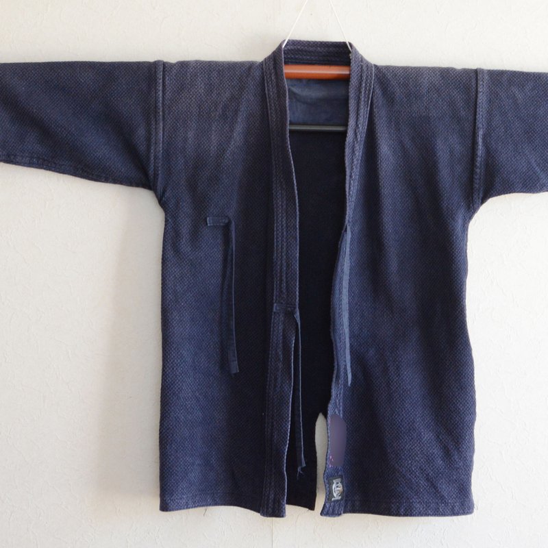 剣道着 木綿 リメイク素材 ハンドメイド 生地 フェード - 女大衣/外套 - 棉．麻 