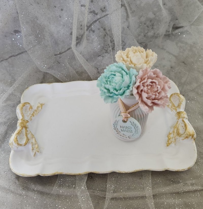 獨家設計 玫瑰/牡丹/櫻花擴香竹 花瓶擴香石禮盒 企業贈禮 滿額禮 - 香氛/精油/擴香 - 其他材質 