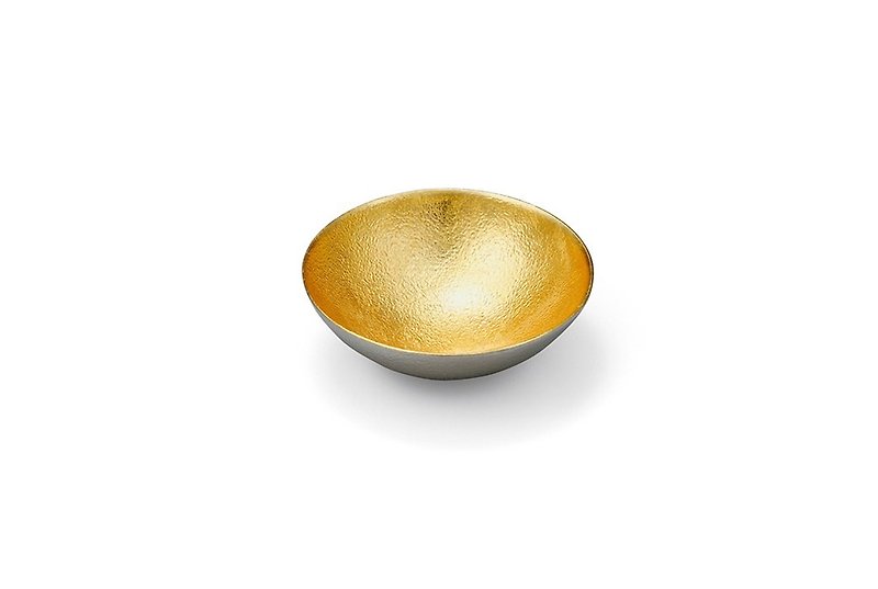 Kuzushi - Tare - S - Gold - จานเล็ก - โลหะ สีทอง