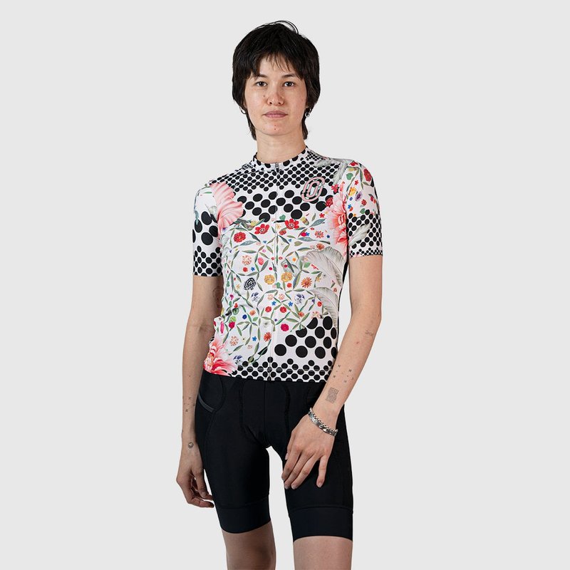 【Ostroy】OMLOOP WHITE WOMEN'S JERSEY_短袖車衣_女 - 腳踏車/滑板/周邊 - 聚酯纖維 多色
