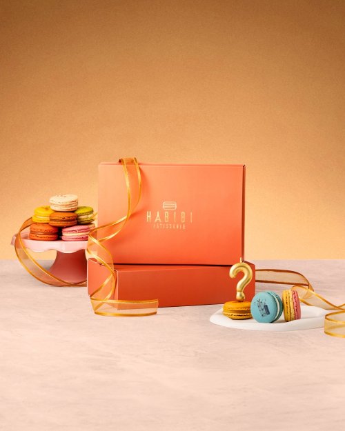 HABIBI macaron 【HABIBI馬卡龍】12入生日禮盒