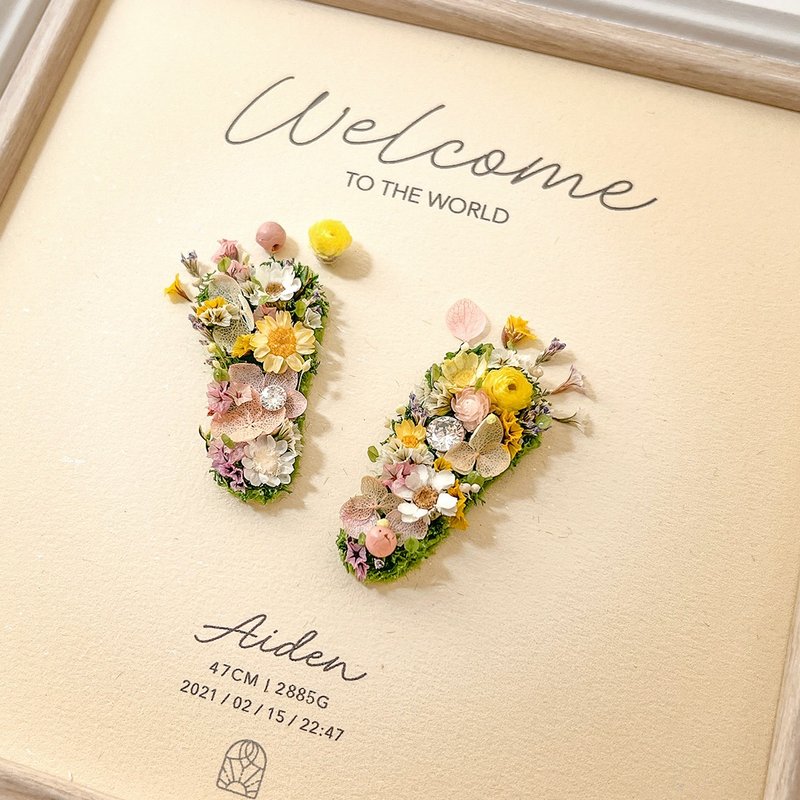 Baby Footprints-Colorful Spring - Dried Flowers & Bouquets - Plants & Flowers Yellow