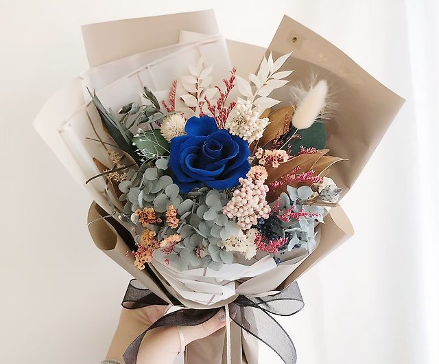 Preserved Flowers Preserved Roses Dry Flowers Valentine's Day Bouquet Photo  Bouquet Graduation Bouquet Anniversary - Shop Leisure-r Flower Design Dried  Flowers & Bouquets - Pinkoi