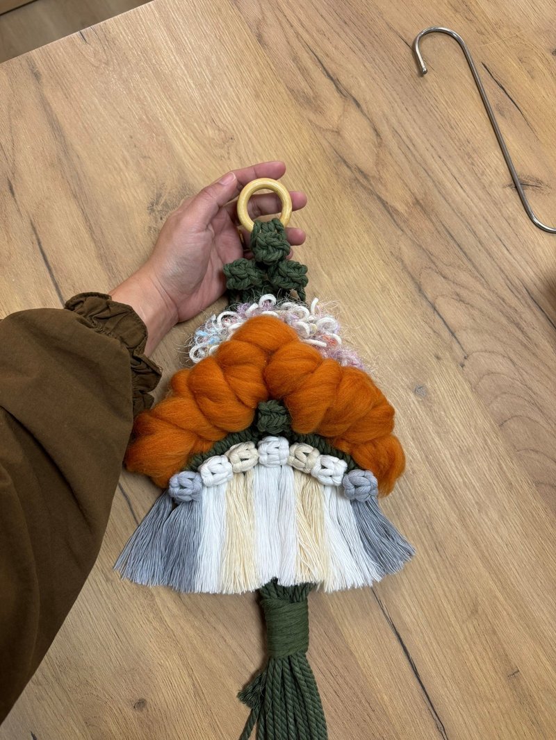 聖誕限定Macrame X自由編織聖誕壁掛裝飾體驗課程 (可使用文化幣) - 編織/羊毛氈/縫紉 - 棉．麻 