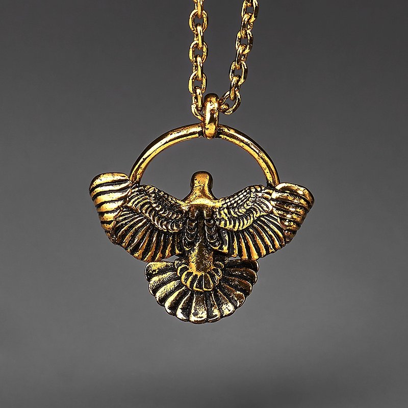 鴿子項鍊 The Dove Necklace - 項鍊 - 其他金屬 金色