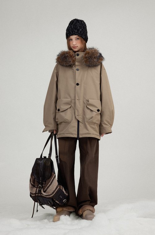 Letm 北歐冬季 山系90白鴨絨 可拆卸內膽羽絨服