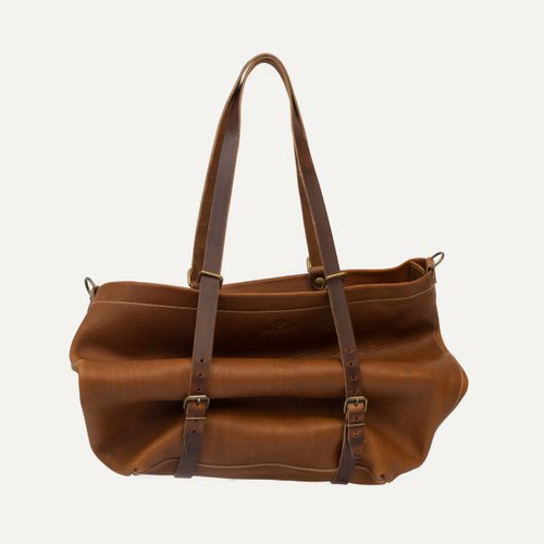 【希少】bleu de chauffe Nobu shopping bag Nobu shopping bag WAXY - Camel
