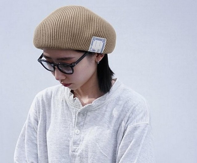 COTTON BIG BERET - Black – THE H.W.DOG&CO.