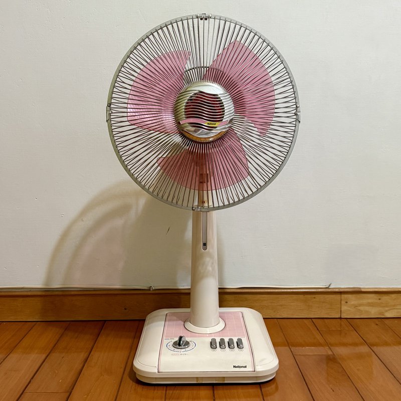National 松下電器 三葉 電風扇 - 電風扇 - 其他材質 粉紅色