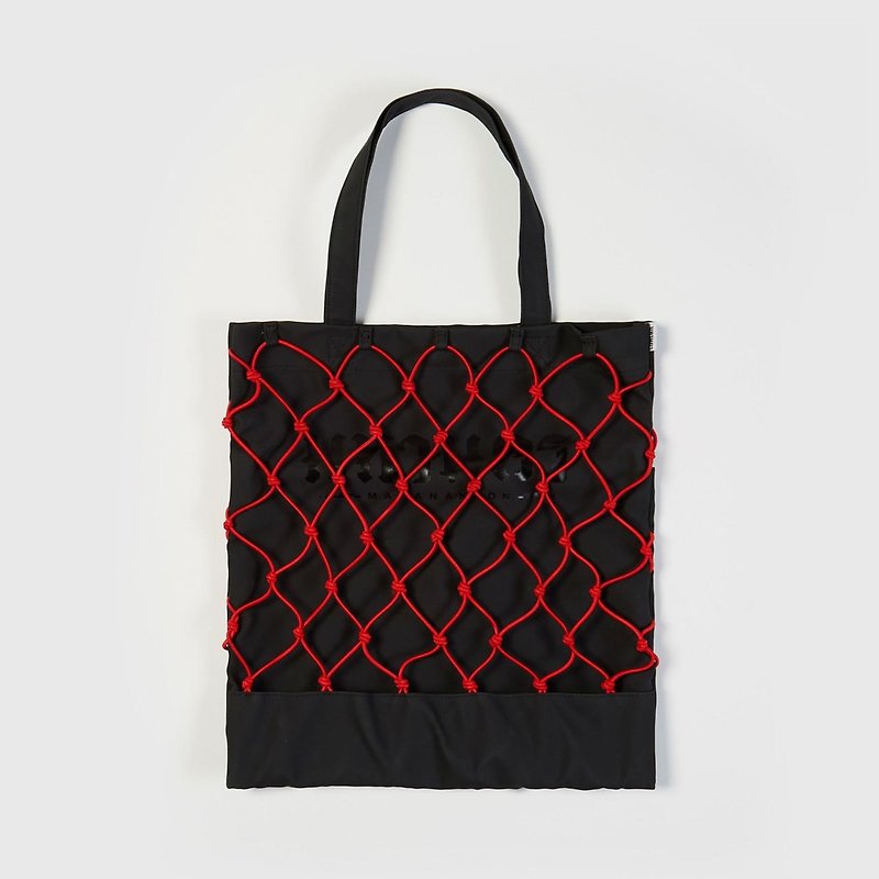 MAHANAKHON Nylon Bag With Elastic Band - Other - Nylon Black