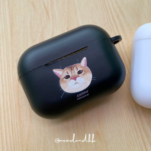 Meme cat earphone case D - Shop meowlandhk Headphones & Earbuds Storage -  Pinkoi