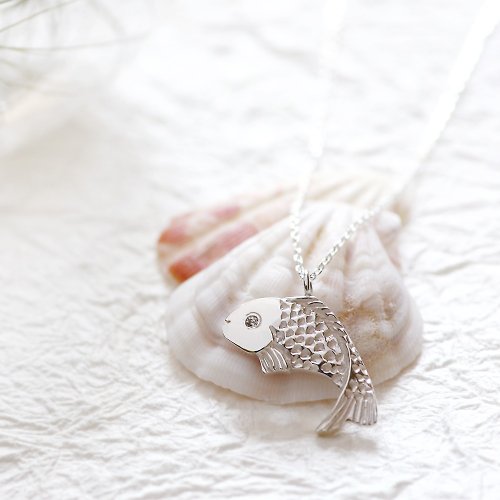 cloud-jewelry 鯛 魚 ネックレス シルバー925