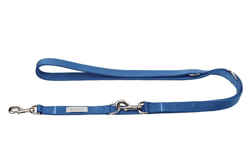 [Tail and me] multi-functional enhanced stretch rope dark blue L - ปลอกคอ - ไนลอน 