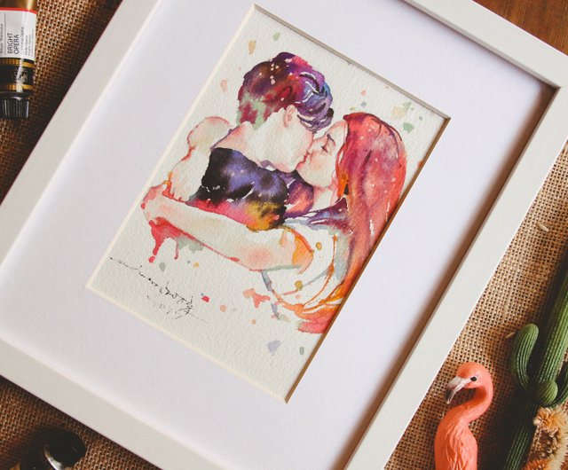水彩画　画家の肖像画の模写 描きたい！」という気持ちを大切にしたい。パンパステルで古典