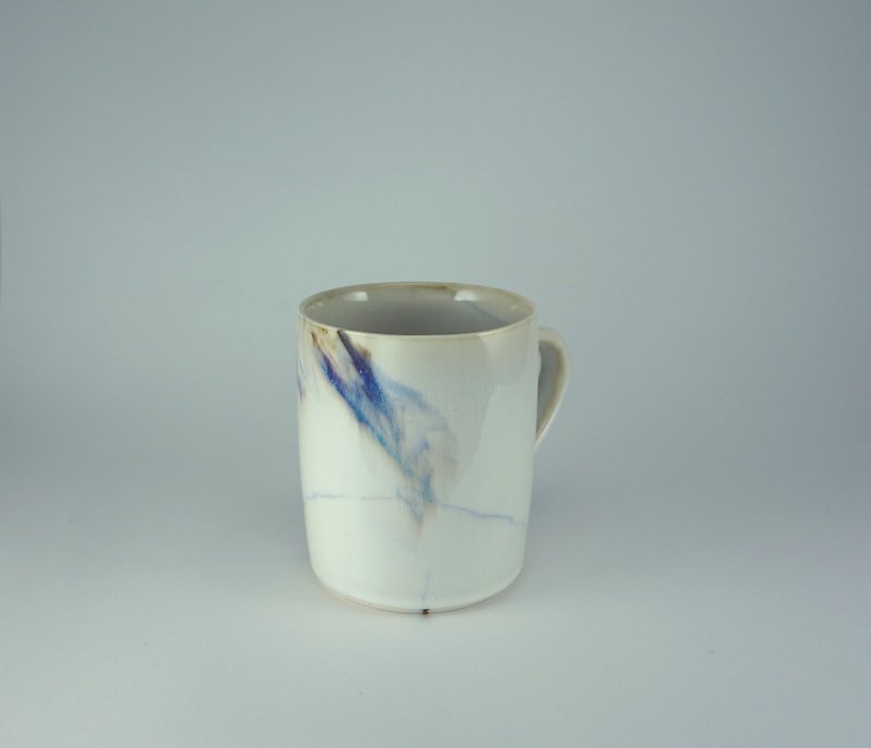 Dan ceramic glaze _Charlotte Mugs Mug _8 - แก้วมัค/แก้วกาแฟ - เครื่องลายคราม ขาว