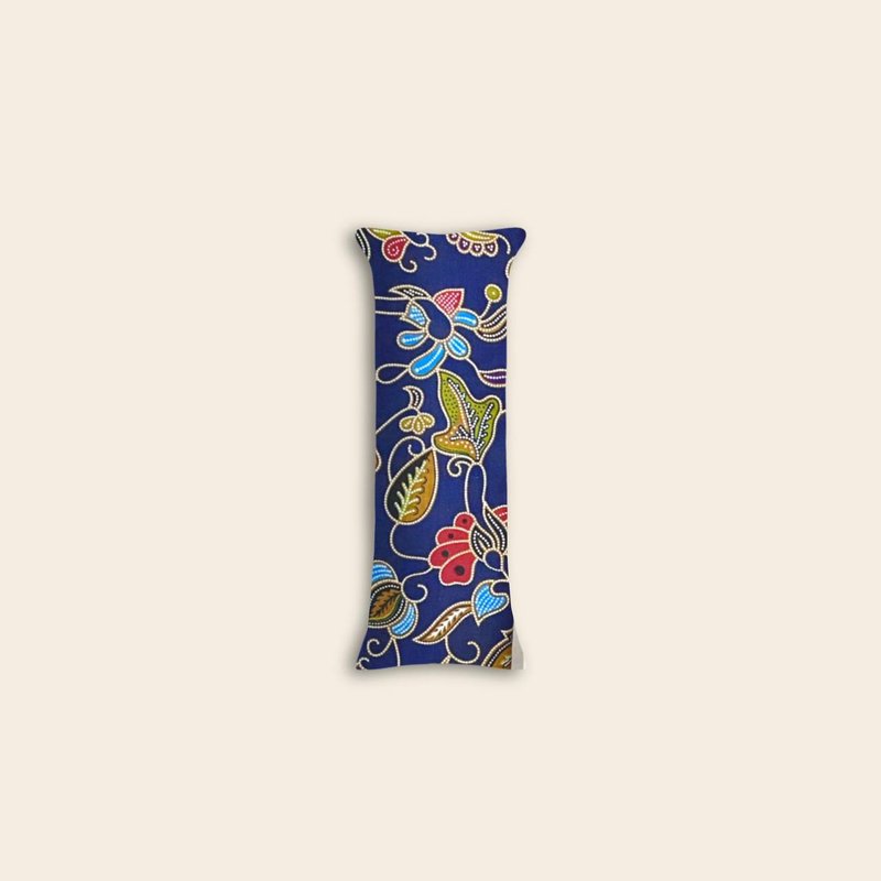 Organic Catnip Cat Bolster (Single) | Blue Green | Simple Catnip Cat Toys - ชุดสัตว์เลี้ยง - ผ้าฝ้าย/ผ้าลินิน สีน้ำเงิน