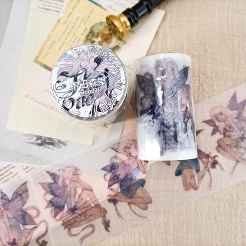 木田森果 wood3f NO 299 花之語 Voice Of Flowers / 紙膠帶 Masking Tape