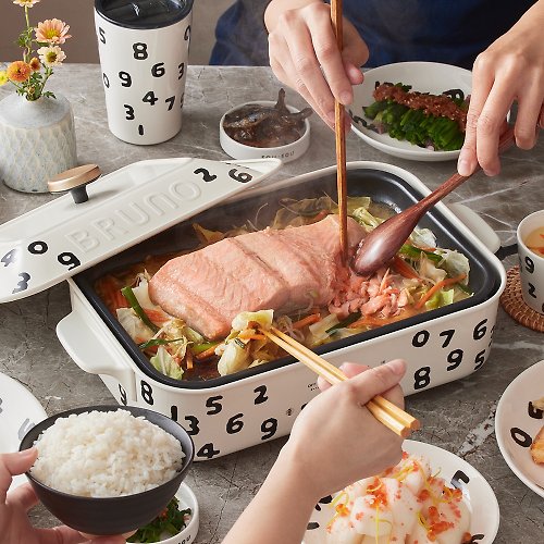 BRUNO 圍爐聚餐 | 日本BRUNO SOU‧SOU多功能電烤盤-經典款